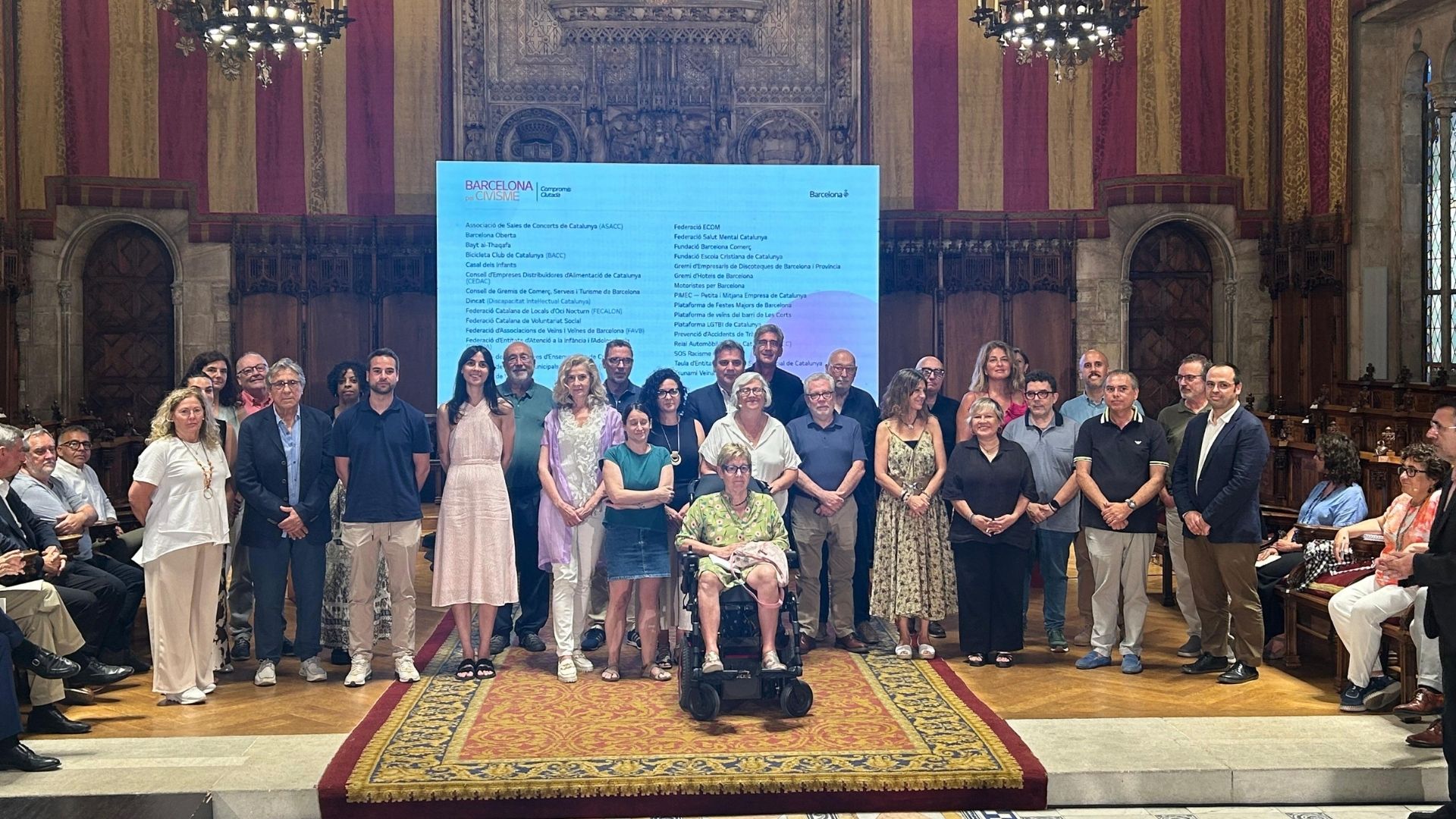 Consell de Gremis s'adhereix al Compromís Ciutadà pel Civisme.